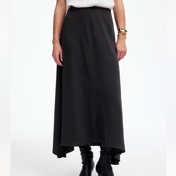 Madewell Asymmetric Midi Skirt - Picture 3 of 8